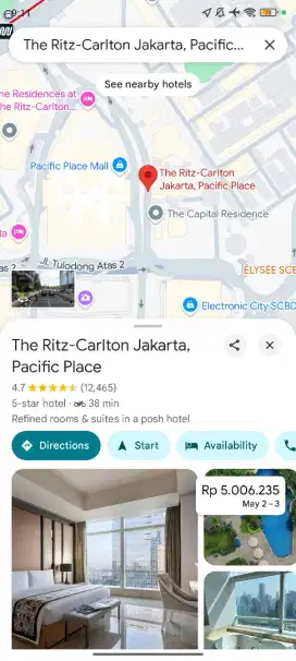 Voucher ritz carlton pp 5d4n