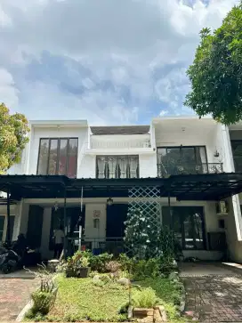Rumah di jual siap huni depan view taman di ciitra grand