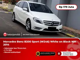 [ LOW KM ] Mercedes Benz Mercy B200 B 200 Sport (W246) White 2014/2015