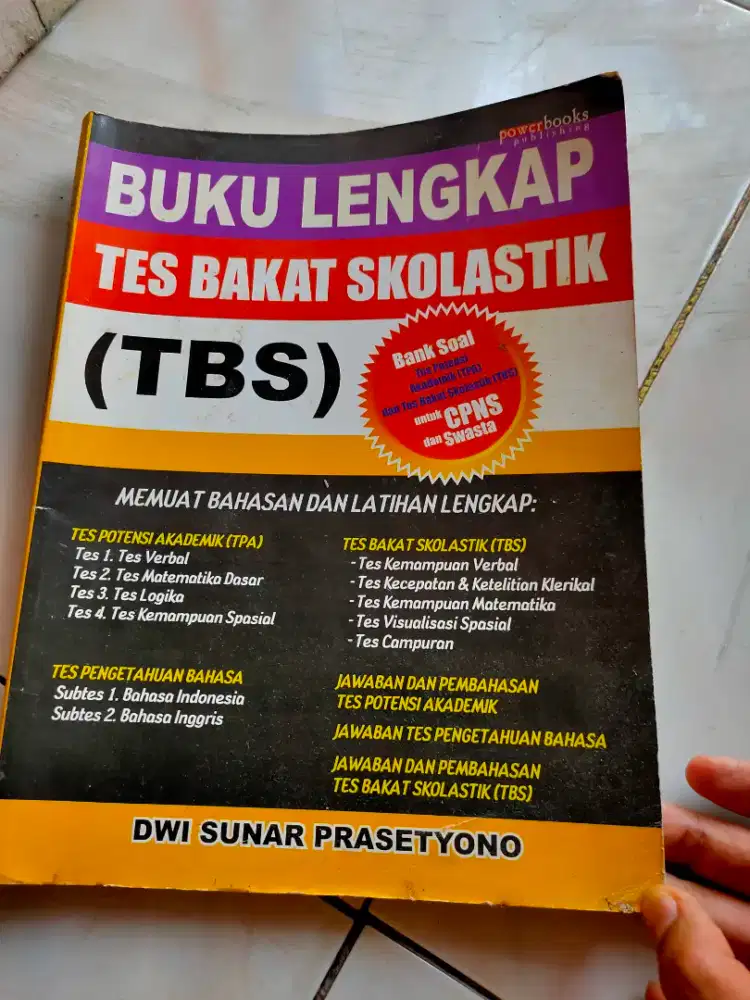 Buku lengkap tes skolastik