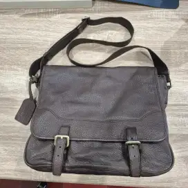 Tas Selempang Kerja Kantor Laptop Prada Milano Italy Original