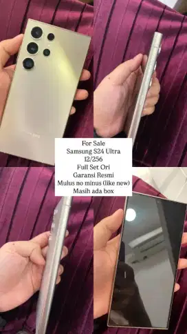 Samsung S24 Ultra 12/256