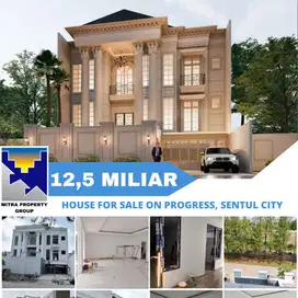 Dijual rumah classic full marmer dengan pool dan lift