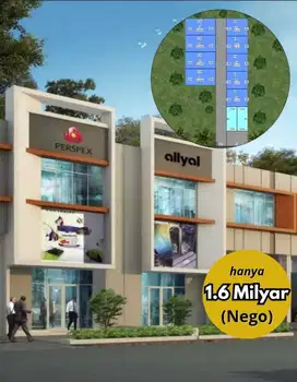 investasi ruko 3 lantai kosong dijual Bekasi jalan bintara strategis