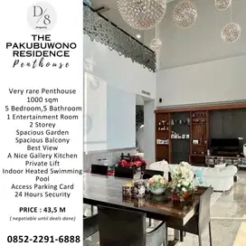 Jual Pakubuwono Residence PENTHOUSE, Limited Stock, 43,5M