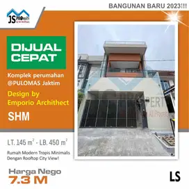 DIJUAL CEPAT RUMAH (Bangunan Baru 2023)‼️  Perumahan Pulomas - LS