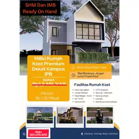 Jual Rukost Premium (Rumah Kost) IPB - 2 Lantai 7 KT & 7 KM & +FURNISH