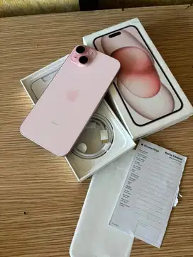 iPhone 15 Plus 256Gb Pink Garansi iBox Maret 2026 BH 100% CC 1