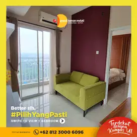 DIJUAL APARTEMEN 1 BEDROOM DI SAMPING UNIVERSITAS INDONESIA
