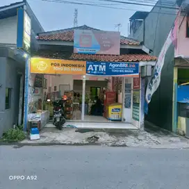 Dijual rumah usaha nol jalan desa sawotratap - bangah - wage - aloha .
