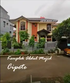 Rumah Bagus 2 Lt Dalam Komplek Elit Jl. H Abdul Majid, Cipete, Jaksel