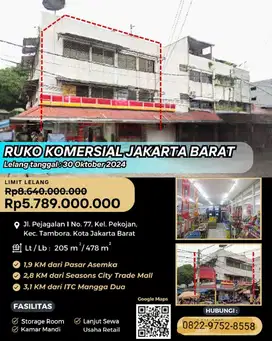 jual murah ruko melalui lelang negara