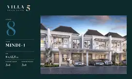 Rumah 2 Lantai Villa Pasir Putih 5 di PIK 2