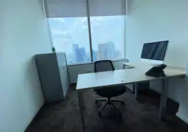 Sewa Kantor Siap Ditempati Furnished 8 pax di WTC 5 Sudirman dekat MRT
