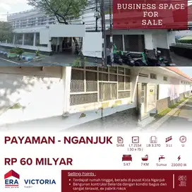 Dijual Ruang Usaha luas Ex Pabrik Rokok