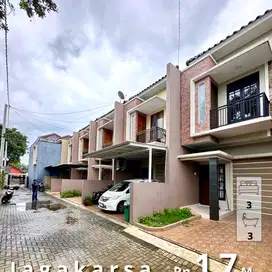 Rumah Modern Minimalis dalam cluster