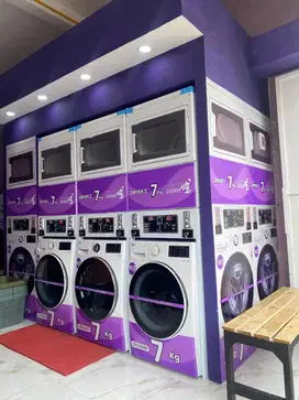 PAKET USAHA LAUNDRY KOIN 3 STACK