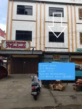 Jual Ruko Jl Sultan Hasanuddin Makassar Sejajaran Swalayan GELAEL