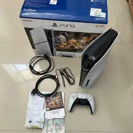ps5 slim disc version fullset garansi sony indonesia agustus 2025