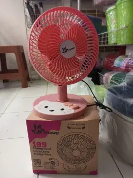 Kipas Angin Meja Hello Kitty murah