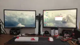 Bracket monitor 2 lengan