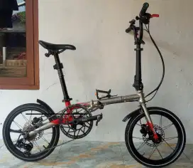 Sepeda Lipat Troy X 16 10 Speed