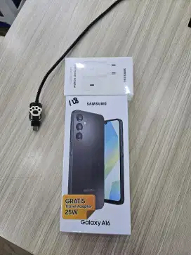 SAMSUNG A16 128GB DISKON 300RB DAN GRATIS ADAPTER
