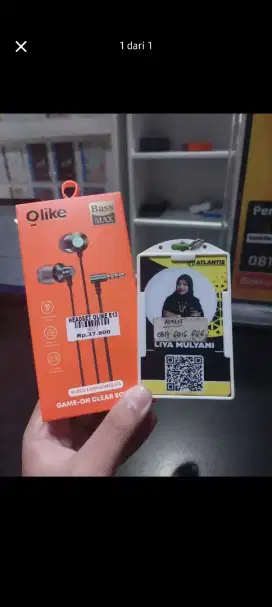 HEADSET OLIKE E13 | ATLANTIS DAHSYAT