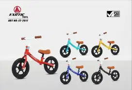 mainan anak sepeda pushbike exotic