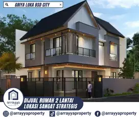 RUMAH BARU MEWAH HOOK 2 LANTAI GRIYA LOKA BSD -HRB159