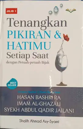 Buku tenangkan pikiran dan hatimu.