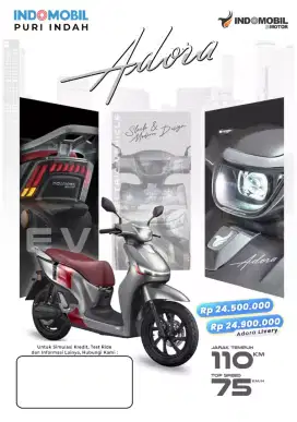 E-motor listrik Adora Indomobil