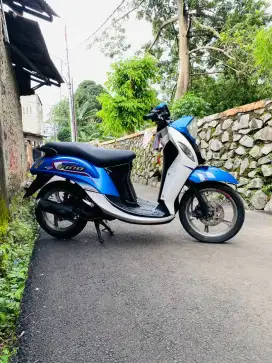 Yamaha Fino Sporty 125cc Bluecore Stnk Hilang Modif knalpot racing