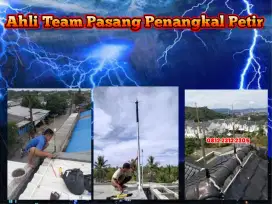 Spesialis Tukang Ahli Pasang Penangkal Petir Alat Keamanan
