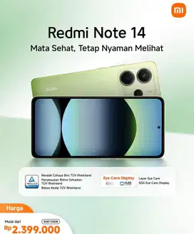promo redmi note 14