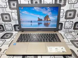 Laptop Asus X441S SSD batre awet murah siap pakai