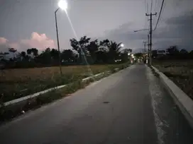 Tanah pinggir jalan lokasi majalaya samping pabrik