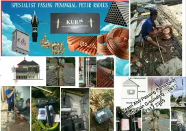 Perlengkapan Pusat Pemasangan Penangkal Petir & Instalasi