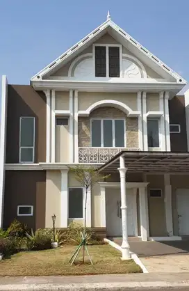 Rumah 2lt 10x17 170m Type 3KT Cluster Thames JGC Jakarta Garden City