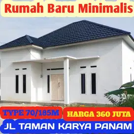 Dijual Rumah  Type 70 Dekat UNDRI Jl Taman karya Panam Kota Pekanbaru