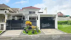 Rumah Luas Siap Huni Daerah Aman ARAYA, Row Jalan Lebar