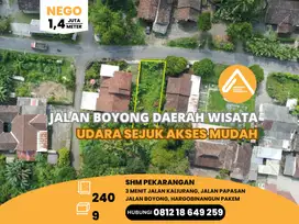 Tanah Pekarangan Pakem Hargobinangun Kawasan Wisata