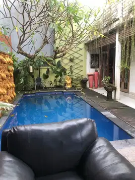 DIJUAL CEPAT RUMAH SEMI VILLA 2 LANTAI FULL FURNISHED