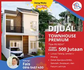 Townhouse murah di Pangkal Talang Jambi dekat Bandara