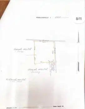 DIJUAL CEPAT TANAH KOSONG SIAP BANGUN LOKASI NANGKA UTARA