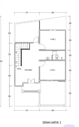 DIJJAL RUMAH LT 2 DENPASAR RIMUR