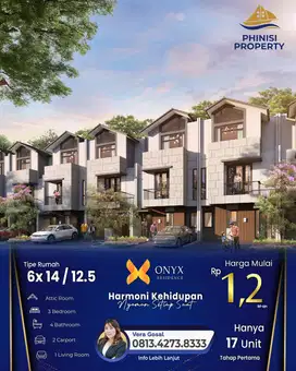 DIJUAL RUMAH MURAH 2 LANTAI DI SUMMARECON MUTIARA