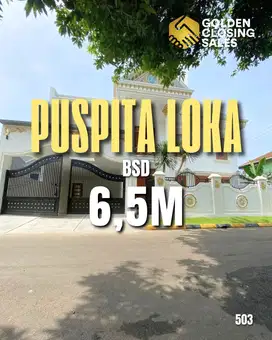 DIJUAL RUMAH MEWAH DI PUSPITA LOKA BSD