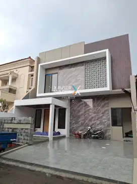 Dijual Rumah di Araya Golf Malang Semi Furnish Mewah