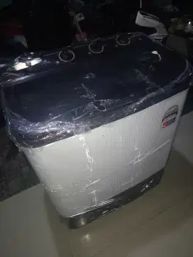 Mesin cuci 2 tabung merk Sanken mulusssssss 8kg